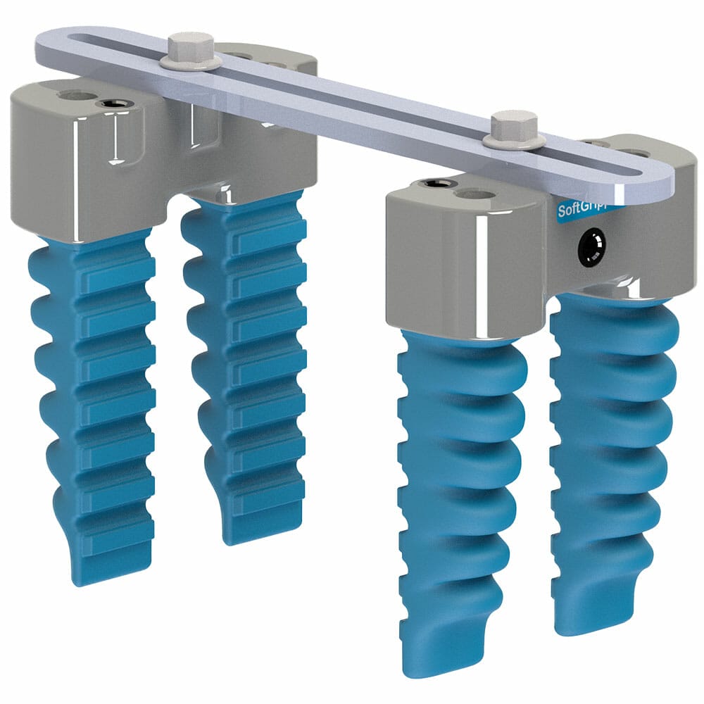 four fingers parallel actuator