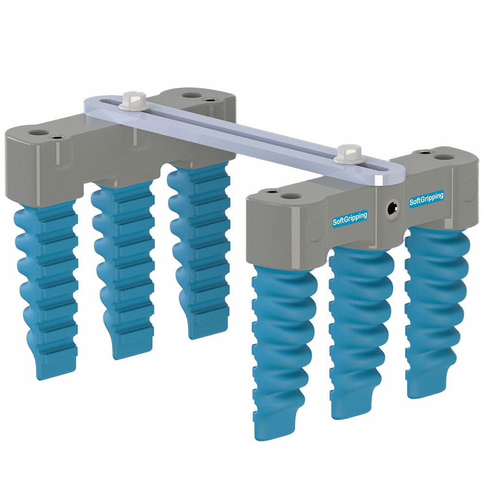 SoftActuator 10 actionneur robotique souple à 6 mâchoires pour les marchandises lourdes