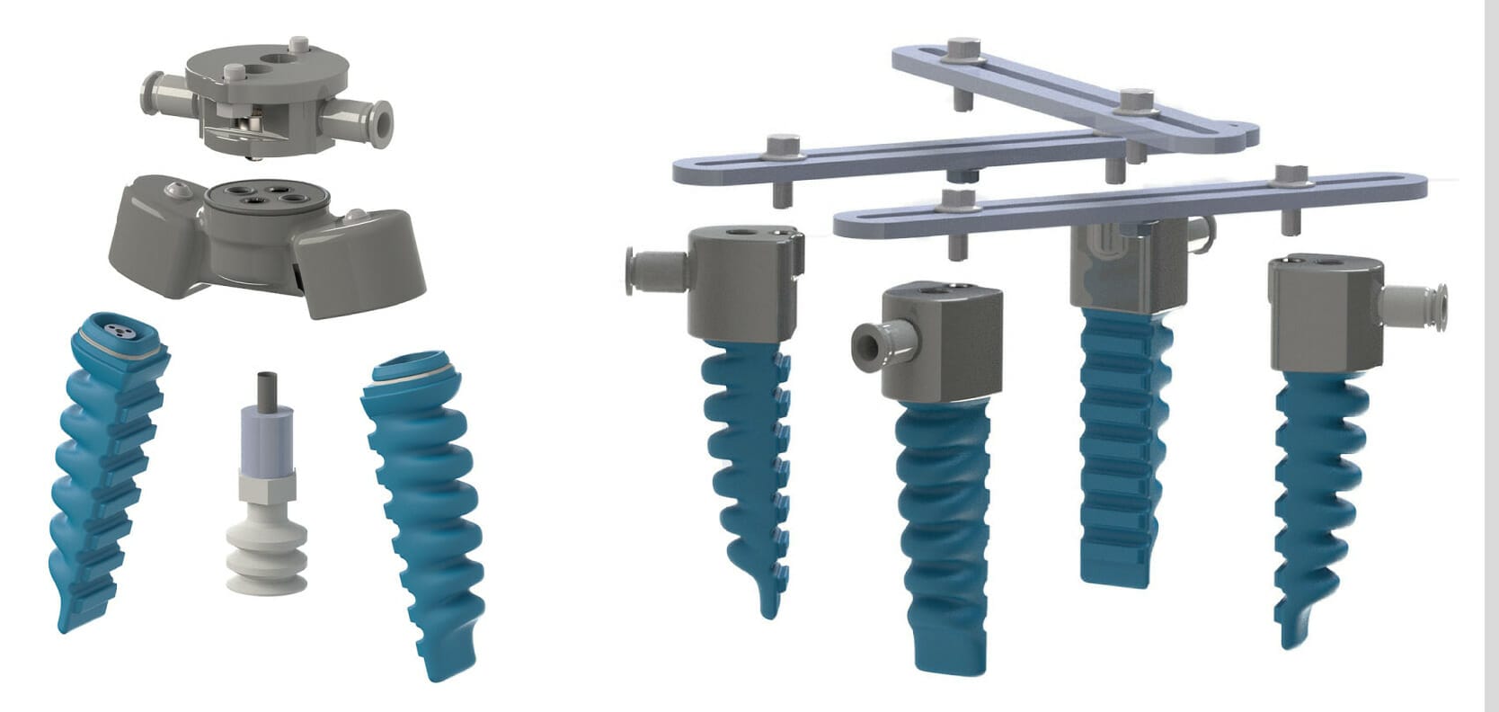 Cambiautensili robotizzati e Swivvel - Migliorare l'efficienza e la flessibilità dell'automazione 3 robotic tool changers