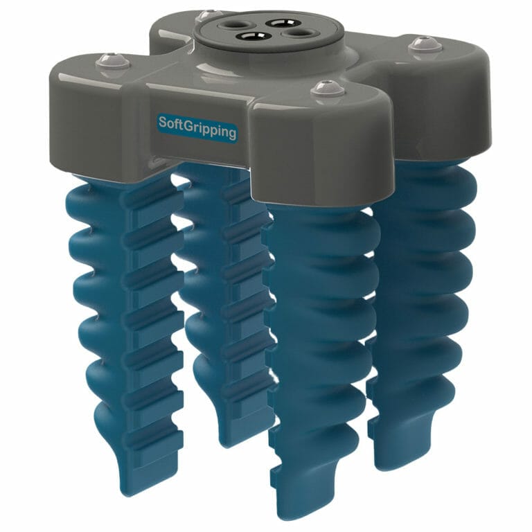 SoftGripper 6 una pinza para alimentos pequeños pero largos